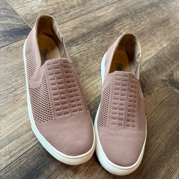 Steve Madden Freeda Stretch Knit Slip on Sneaker Women's Size 8 - Picture 1 of 10